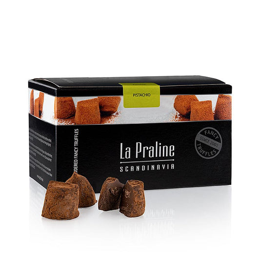 La Praline Fancy Truffles, Schokoladentrüffel mit Pistazie, Schweden, 200 g