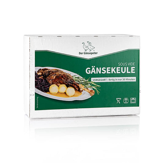 Sous Vide - Gänsekeule, Gänsepeter, ca.1.000 g