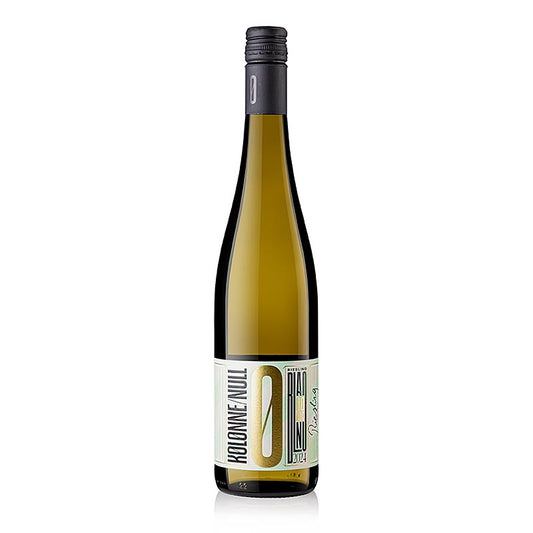 2024 Riesling, vino bianco analcolico, colonna zero BIO, 750 ml