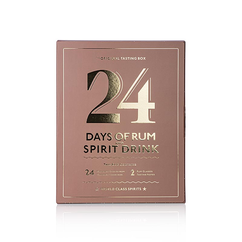 Adventskalender 24 Days of Rum Edition Hellbraun (Mokka), 480 ml | Spirituosen & andere alkolische Getränke | thungourmet
