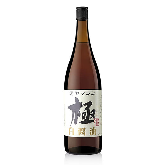 Shiro Shoyu - Salsa di soia bianca Tamari (salsa di soia), 100% grano, Giappone, 1,8 l