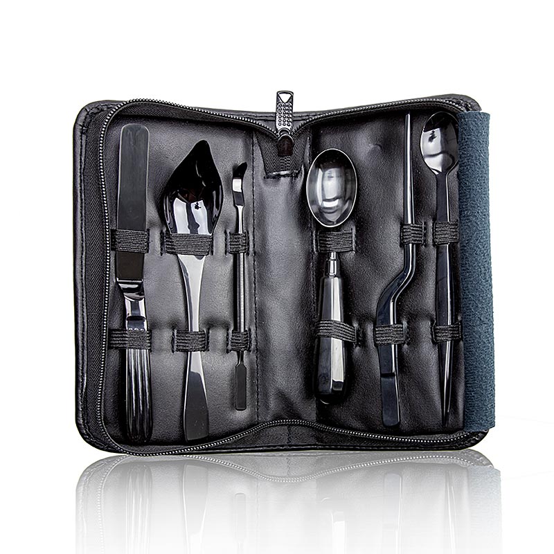 Set di utensili Top Chef Signature per chef professionisti, nero, 100% Chef, 1 pz.