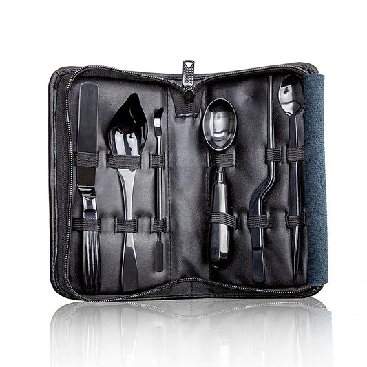 Set di utensili Top Chef Signature per chef professionisti, nero, 100% Chef, 1 pz.