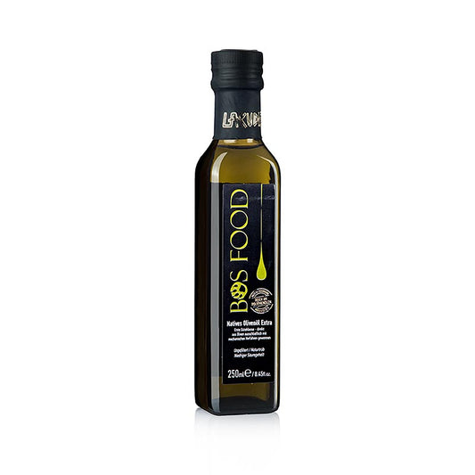 Huile d'olive extra vierge « BOS FOOD Agouroeleo », non filtrée, Grèce, Lakudia, 250 ml