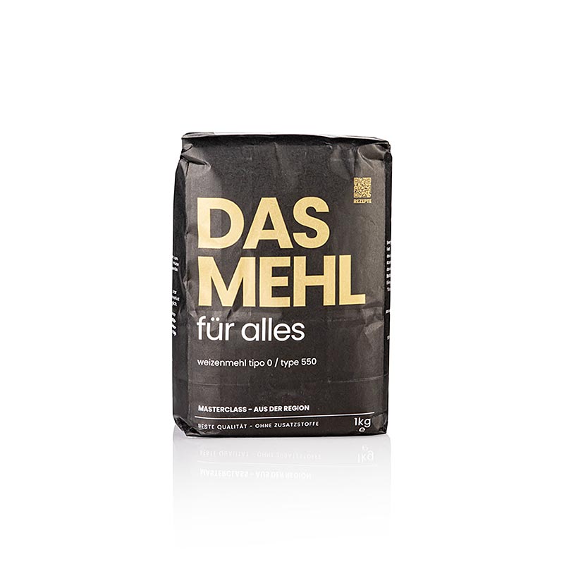 DAS MEHL, Typo 0 / Type 550, Weizenmehl für alles, Deutschland, 1 kg