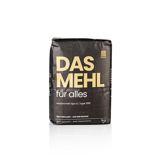 DAS MEHL, Typo 0 / Type 550, Weizenmehl für alles, Deutschland, 1 kg