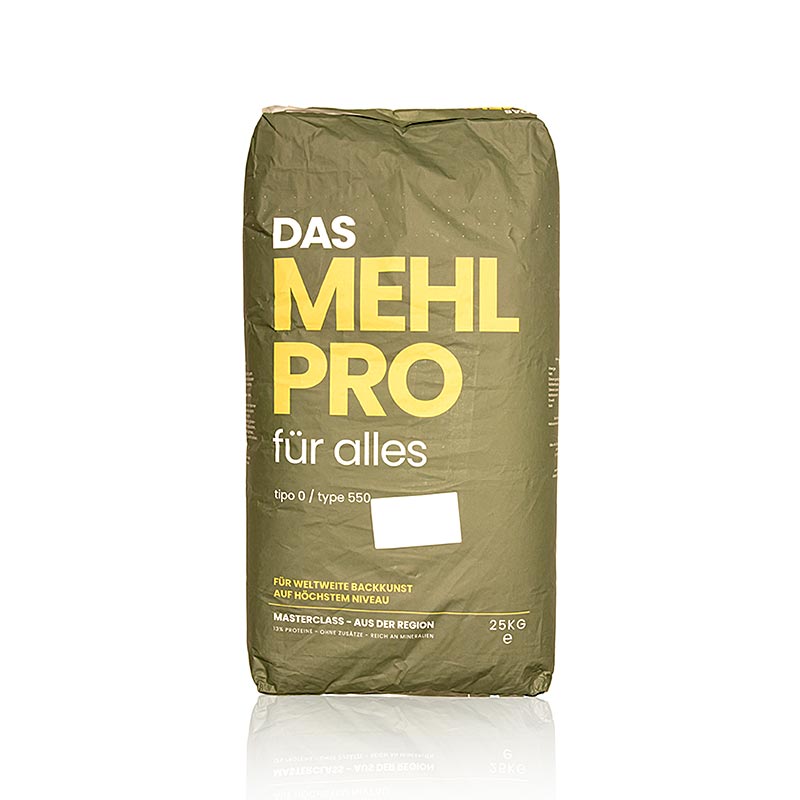 DAS MEHL PRO, Typo 0/ Type 550, Weizenmehl für alles, Deutschland, 25 kg