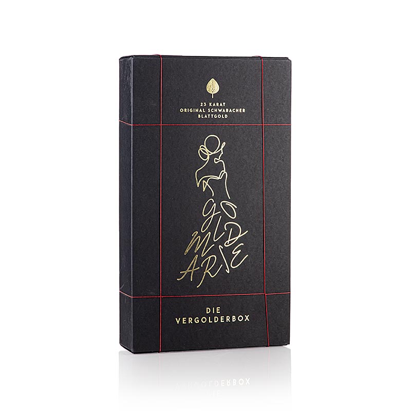 Kit de démarrage Gourmet Gold (5 feuilles d'or + 1 poudre d'or + 1 pinceau spécial) 23 carats, 4