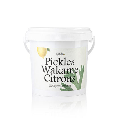 Cornichons et au citron - Algues wakamé au citron, Algolesko, BIO, 1 kg