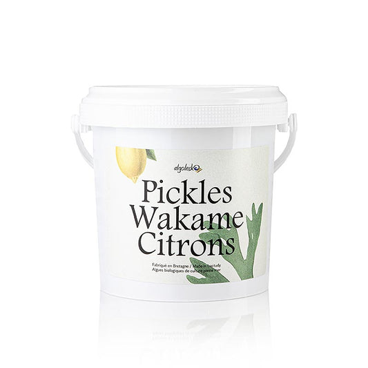 Pickles Wakame Citrons - Algues wakame au citron, Algolesko, BIO, 1 kg