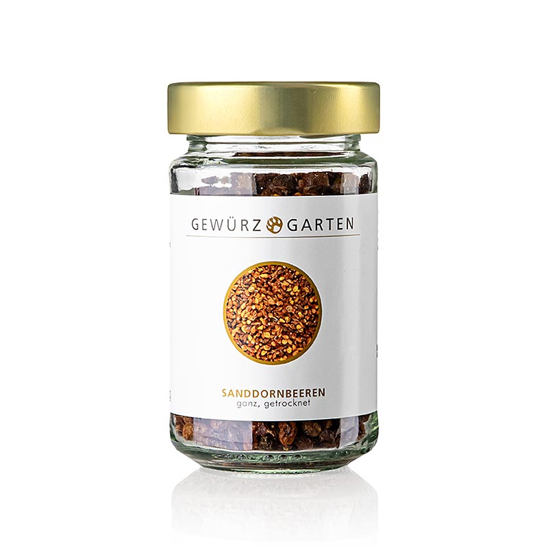 Gewürzgarten Bacche di olivello spinoso, intere, essiccate, Romania, 60 g