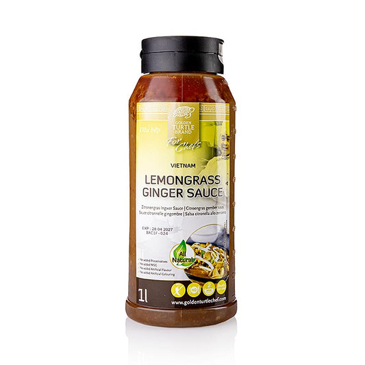 Base de sauce au citronnelle et au gingembre, Golden Turtle, 1 l