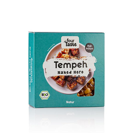 Tempeh Naked Hero Nature - à base de lupin doux et de pois jaunes, BIO, 200 g