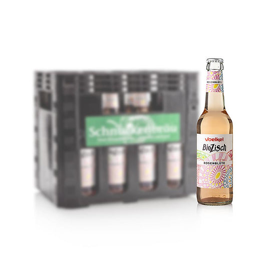 Voelkel BioZisch "Fiori di rosa", BIO, 3,96 l, 12 x 330 ml