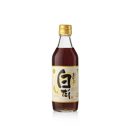 Shirodashi, condimento liquido con katsuobushi (bonito), Nippon Shizen Hakko, 360 ml