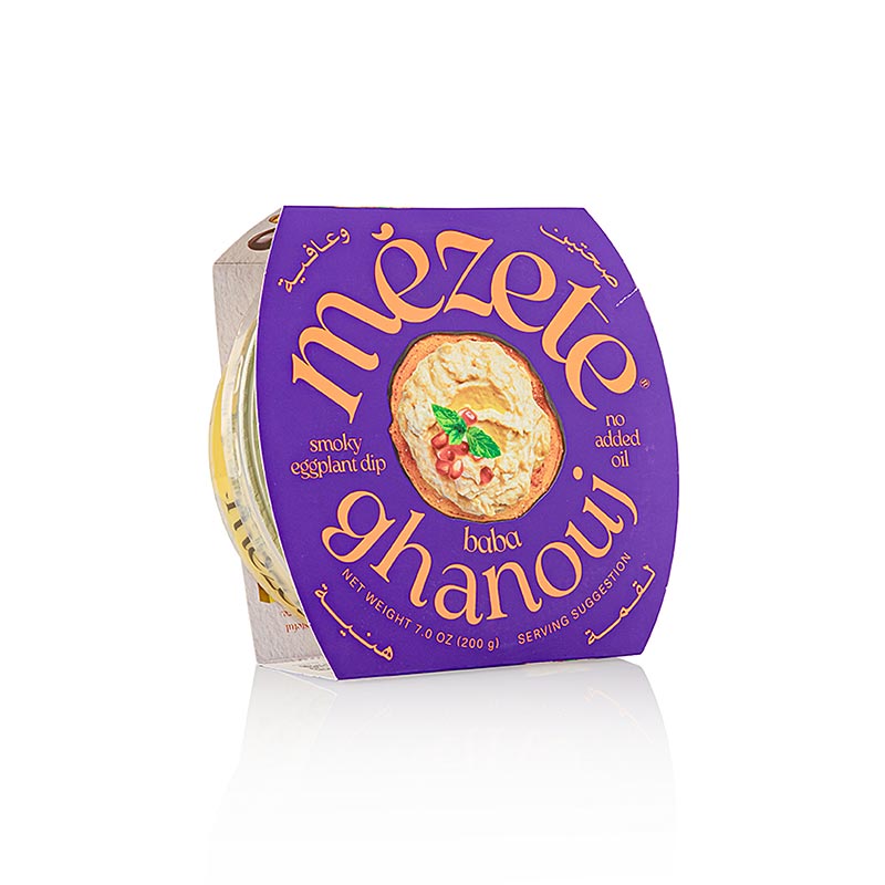 Baba Ghanouj, salsa di melanzane, mezze, 200 g