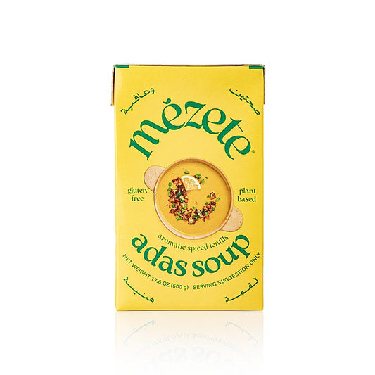 Gourmet Adas Soup, zuppa di lenticchie, mézete, 475 ml