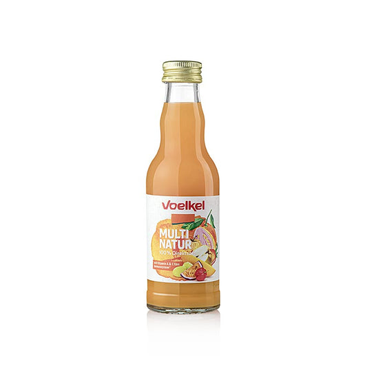 Succo multifrutta Voelkel Multi Natur, biologico e vegano, 200 ml