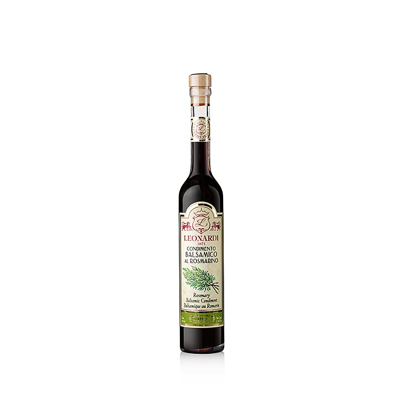 Leonardi Condimento Balsamico al Rosmarino (C02431), 100 ml