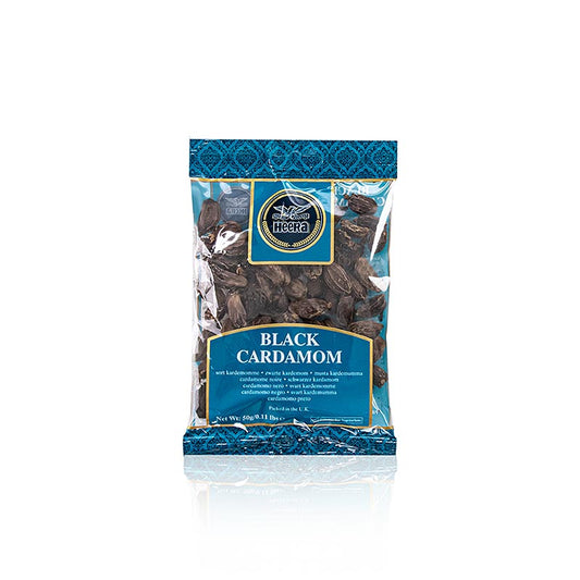 Cardamomo intero, nero, Heera, 50 g