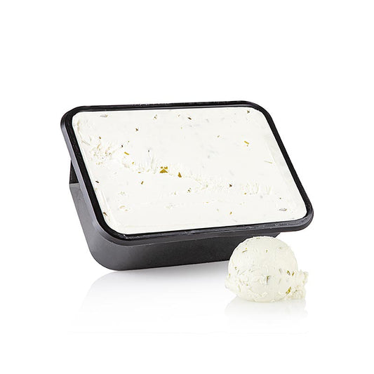 Crème fraîche Vanozza à la ciboulette, alternative végétalienne au fromage, à base d'amandes, 1 kg