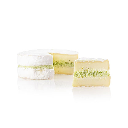 Mini-brie à l'ail des ours frais, préparation au fromage, 150 g