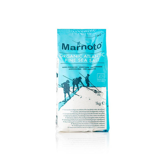 Sal Marinho Tradicional Meersalz, grob, weiss, feucht, Marnoto, BIO, 1 kg