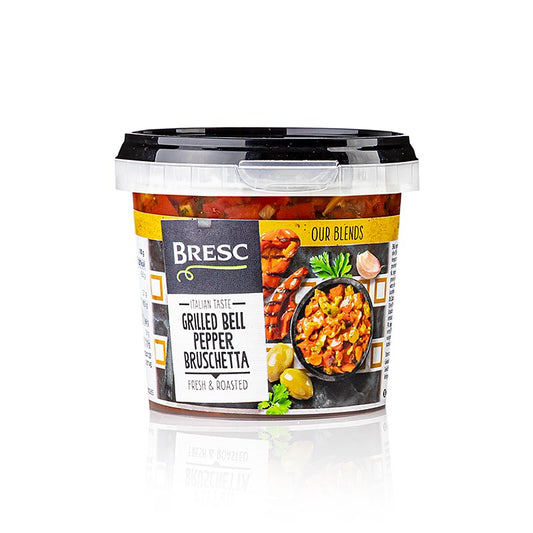 Bruschetta aux poivrons grillés, Bresc, 325 g