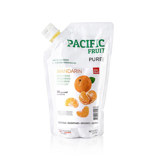 Purée de mandarine Pacific Fruit (mandarine), 100 %, Pérou, 1 kg