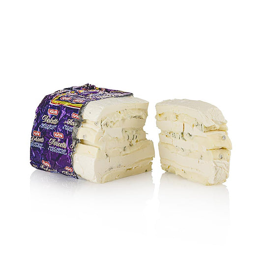 Dolcetto, assortimento di formaggi a base di Gorgonzola (DOP) e mascarpone, 1,2 kg