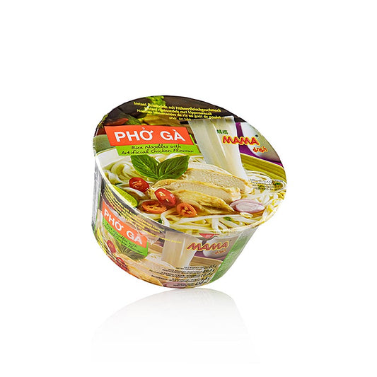 Pho Ga, spaghetti di riso istantanei al gusto di pollo, Mama, 130 g
