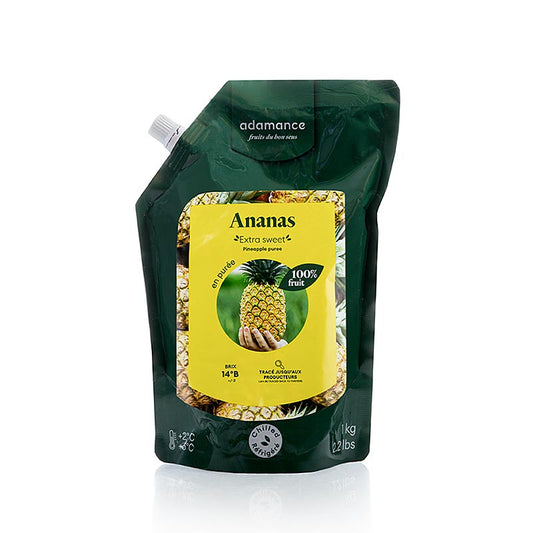 Adamance Püree Ananas, ungezuckert, pasteurisiert, 1 kg