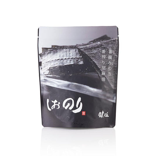 Shionori - Foglie di alga conSale olio di sesamo, 32 fogli, Kagisho, 12 g, 32 conf.