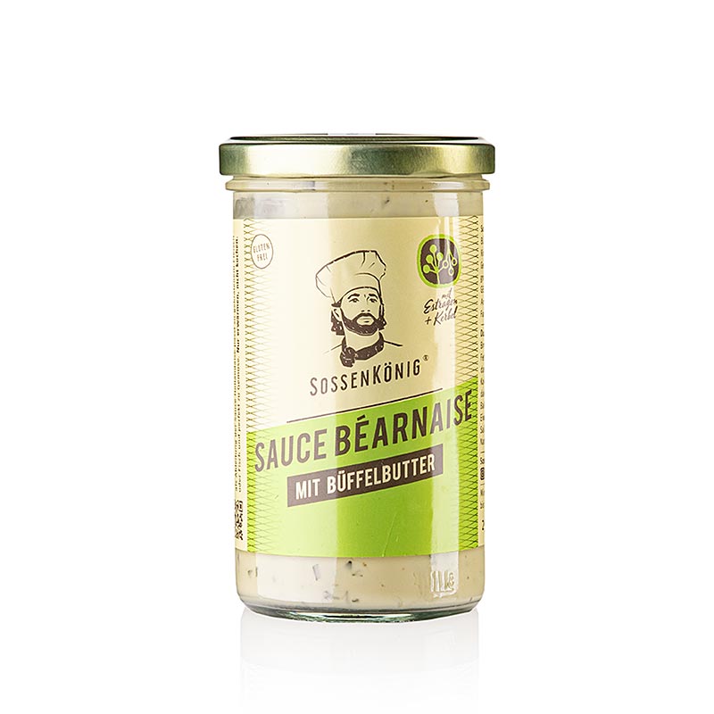 Sossenkönig - Sauce Béarnaise, mit Büffelbutter, küchenfertige Sauce, 250 ml