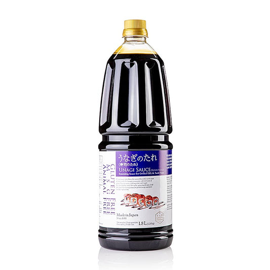 Sauce à l'unagi (sauce à l'anguille), Sans gluten, Shibanuma, Japon, 1,8 l