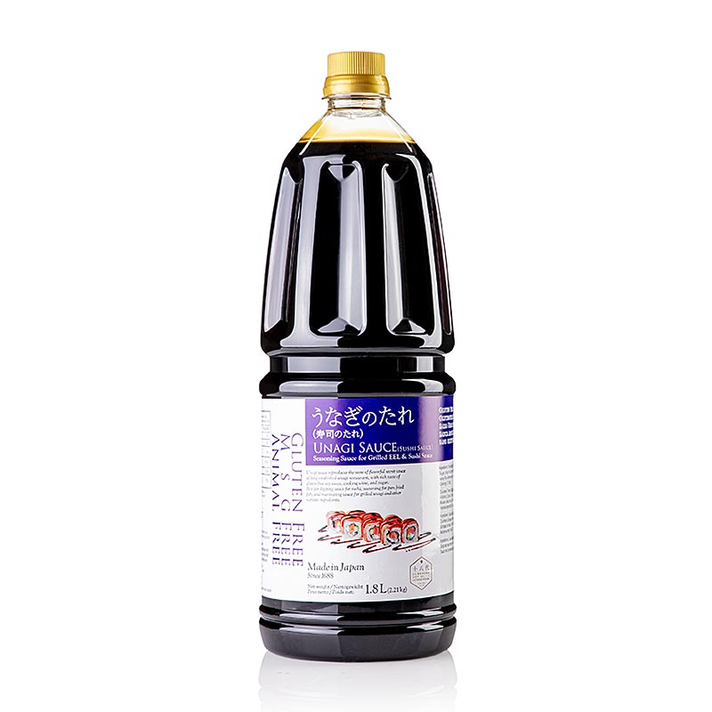Unagi Sauce (Aalsauce), glutenfrei, Shibanuma, Japan, 1,8 l