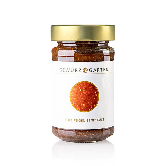 Gewürzgarten Salsa alla senape e fichi rossi, 225 ml