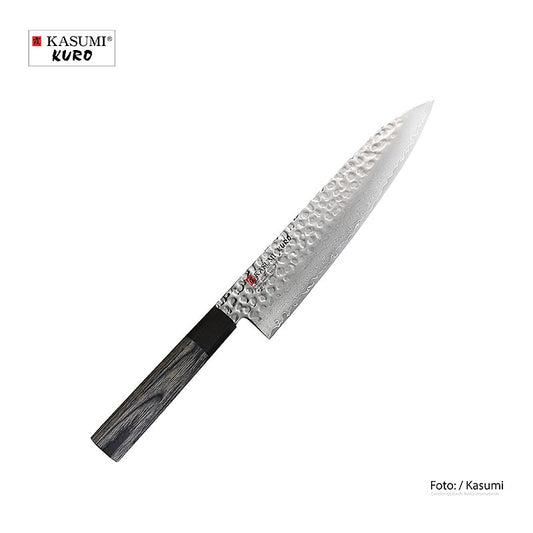 Couteau de cuisine Haiku Kasumi Kuro, 21 cm, gris/noir, 1 pièce