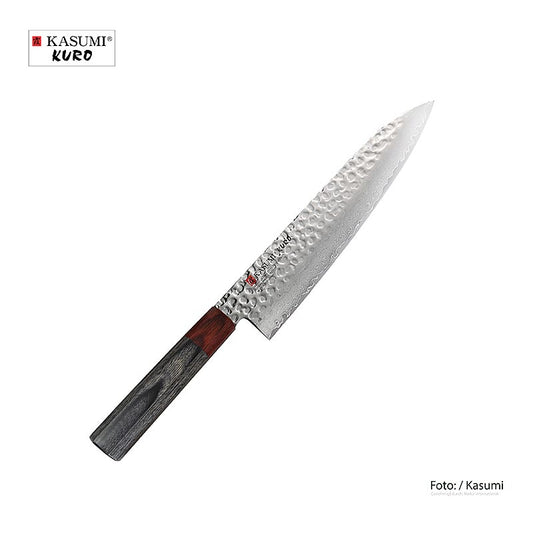 Couteau de cuisine Haiku Kasumi Kuro, 21 cm, gris/rouge, 1 pièce