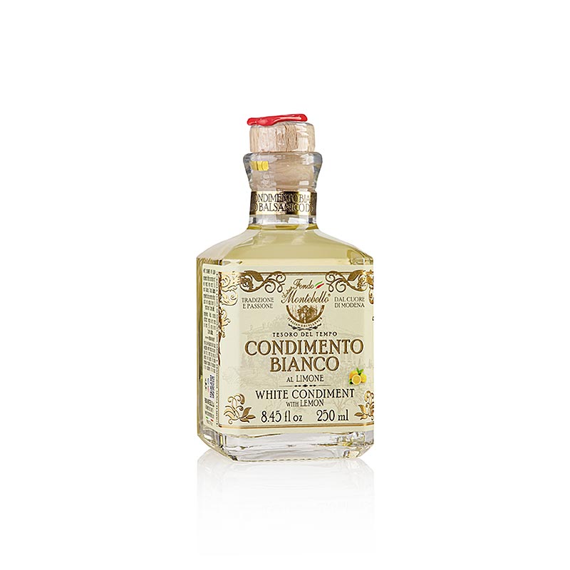 Weißer Condimento mit Zitrone, Fondo Montebello, 250 ml