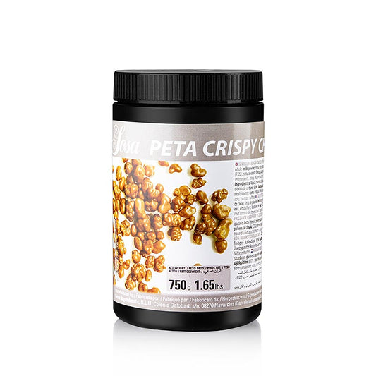 Sosa Peta Crispy - Enrobé de chocolat au lait, (bonbons pétillants) (54267), 750 g