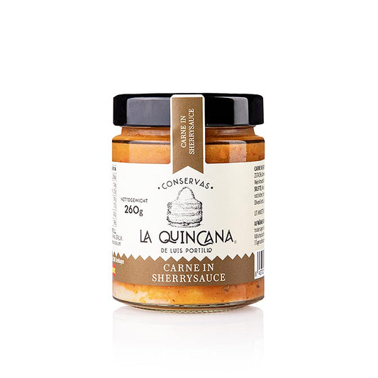 Cabeza de Lomo al amontillado - Filet de porc à la sauce au sherry, La Quincana, 260 g