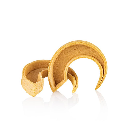 Dessert - Tartlettes C-Tart, Halbmond spitz, 91x78x19mm, La Rose Noire, 1,152 kg, 48 St