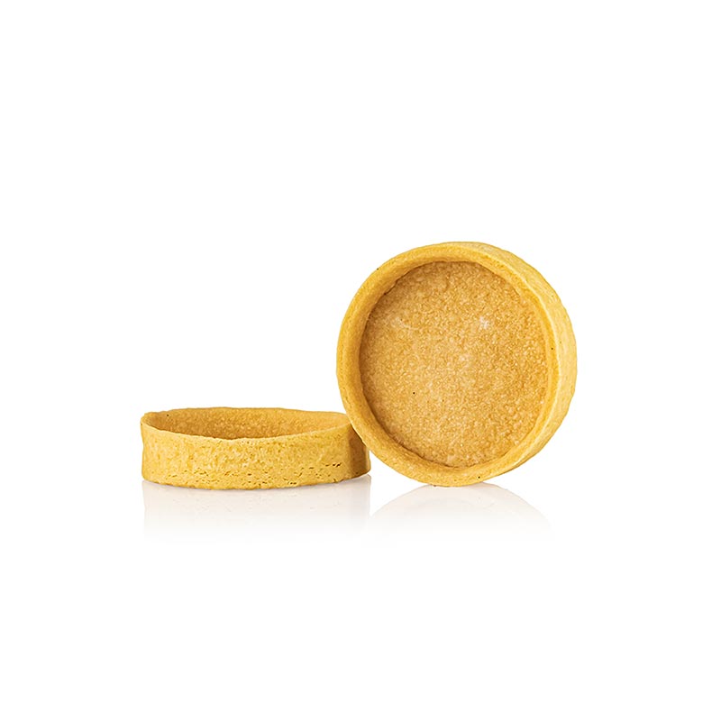 Dessert-Tartelettes Vanille, Ø56x16mm h, La Rose Noire, 1,2 kg, 120 St