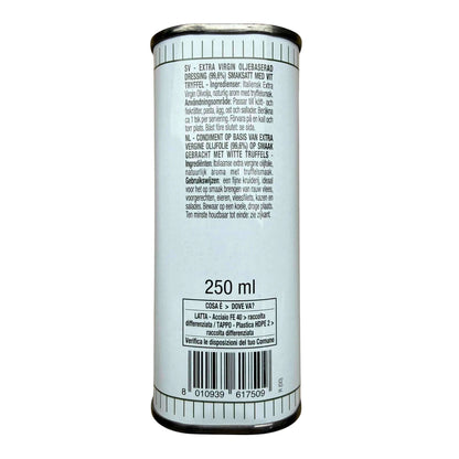 TARTUFLANGHE Natives Olivenöl Extra aromatisiert mit weißem Trüffel, 250 ml