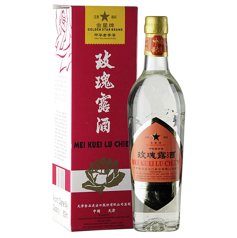Rosenblätterlikör - Mei Kuei Lu Chiew, 54% vol., 500 ml