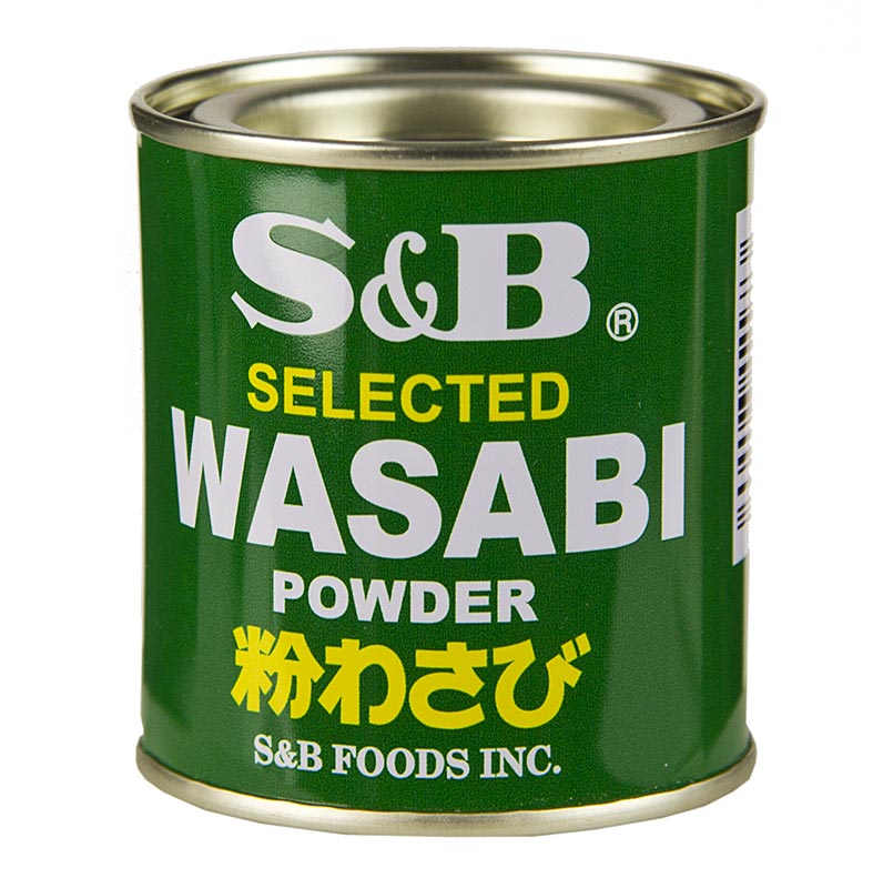 Wasabi - Grünes Meerrettich-Pulver, mit echtem Wasabi, 30 g