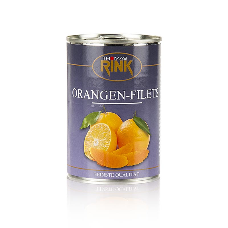 Orangen-Filets - kalibrierte Segmente, leicht gezuckert, 425 g