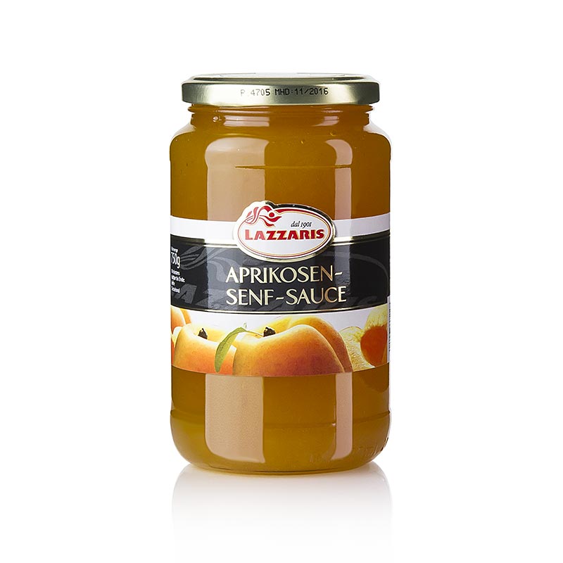Lazzaris - Aprikosen-Senf-Sauce, nach Tessiner Art, 750 g