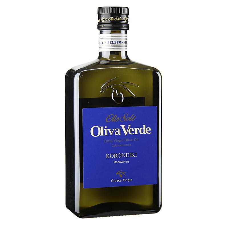Natives Olivenöl Extra, Oliva Verde, aus Koroneiki Oliven, Peloponnes, 500 ml